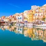 Sciacca, Sicily, Italy at the Port