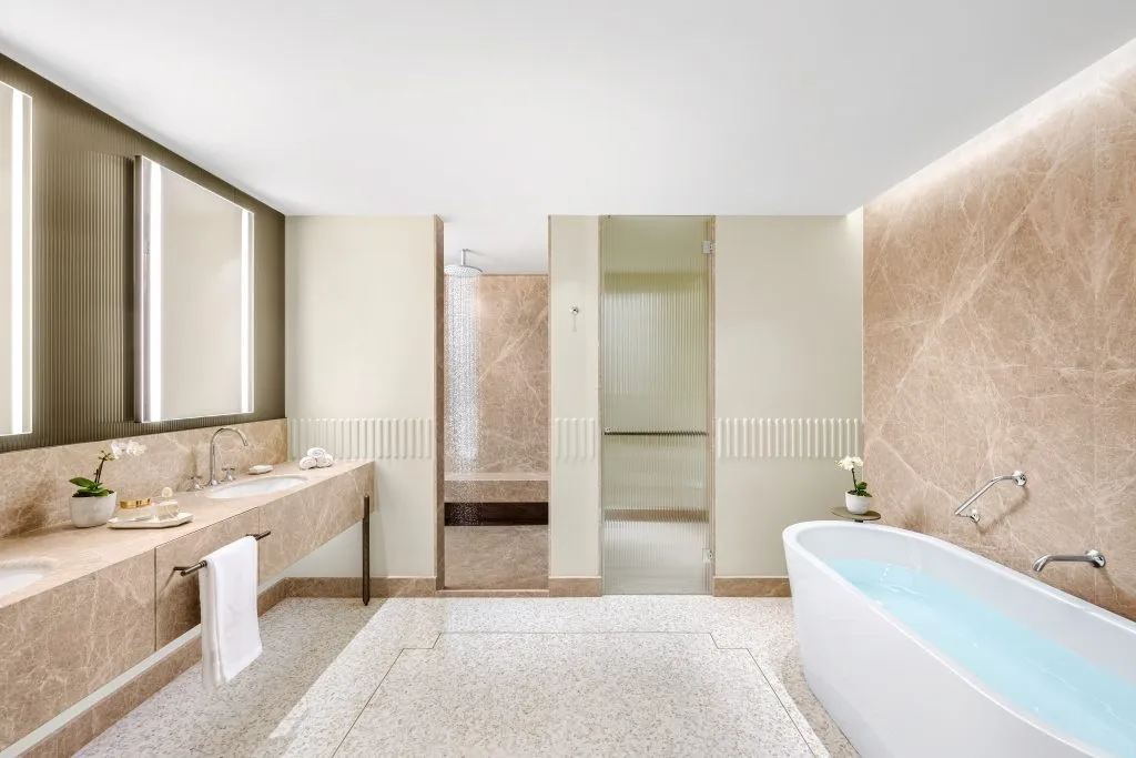 Deluxe kamer badkamer