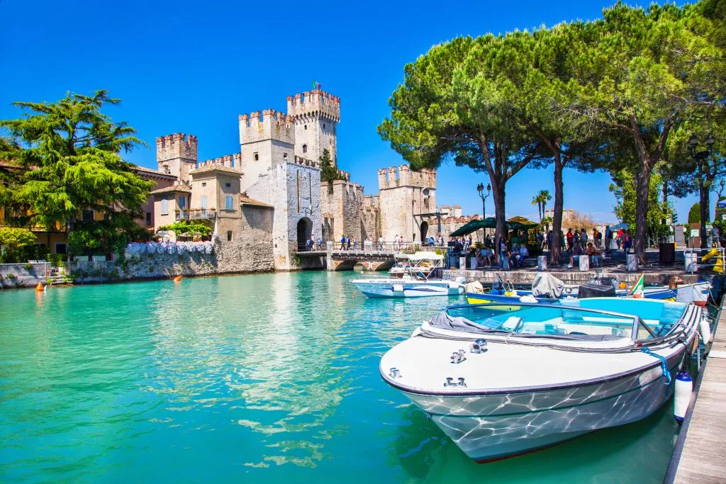 mittelalterliche Burg Sirmione am Gardasee