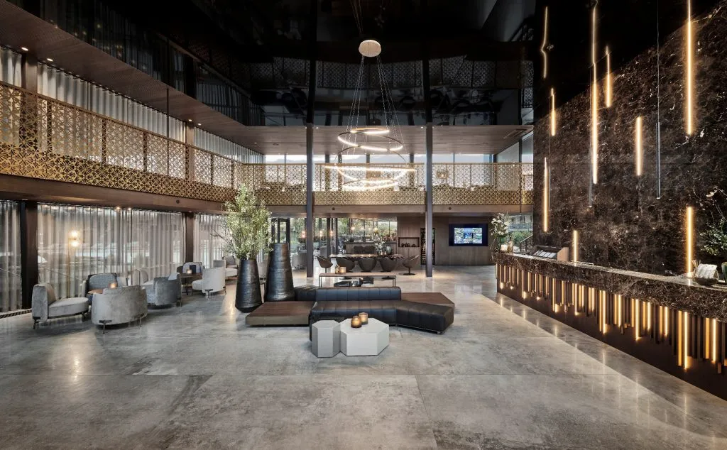 Hotel lounge