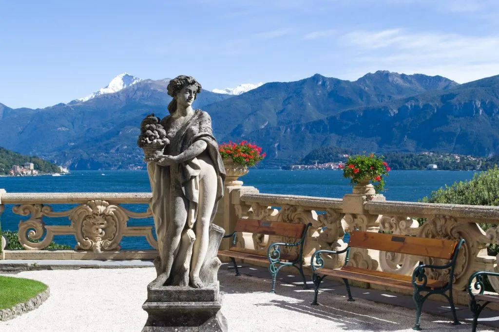 Villa del Balbianello.  Comomeer. Italië.