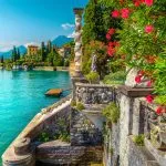 Comomeer met luxe villa's en spectaculaire tuinen, Varenna, Italië