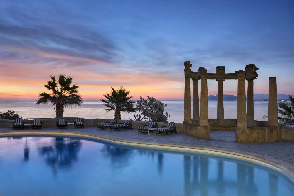 Pool area