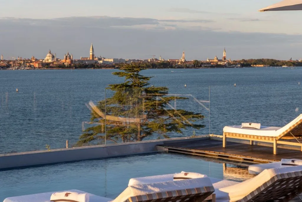 Rooftop pool